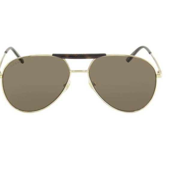 ⭐NEW Gucci GG0242S 002 Sunglasses: Complete Set (Case, Cloth, Authenticity) NEW